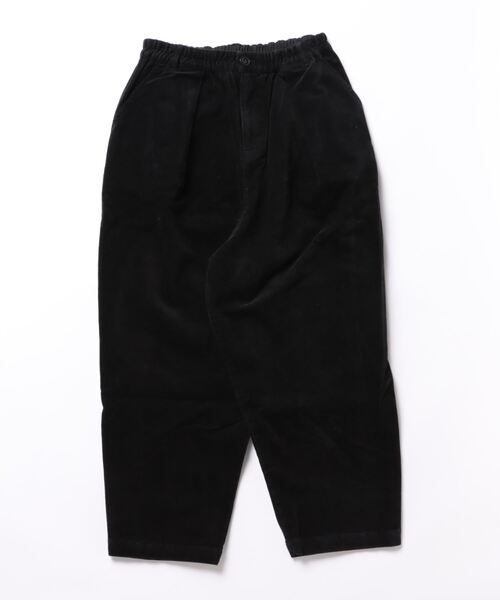 LBC（エルビーシー）の「コーデュロイテーパードパンツ（その他パンツ・レディース・オフホワイト/ブラック/ブラウン・M）」の2枚目の写真