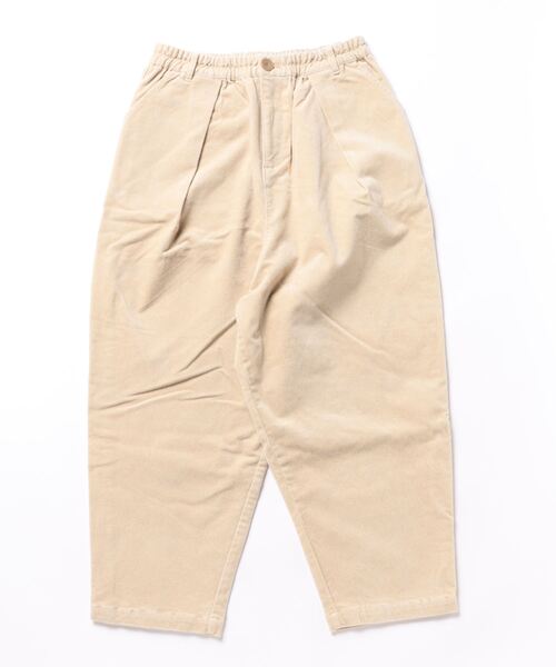 LBC（エルビーシー）の「コーデュロイテーパードパンツ（その他パンツ・レディース・オフホワイト/ブラック/ブラウン・M）」の5枚目の写真