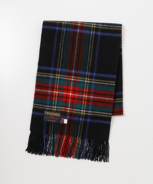 TWEED MILL（ツイードミル）の「TWEED MILL　70-190 Lambswool Knee Rug（マフラー・メンズ・ブラウン系その他/チャコールグレー/ブラック系その他/ブルー/ベージュ系その他/ブルー系その他・ONE SIZE）」の17枚目の写真