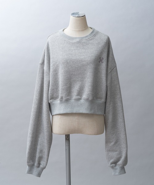 one after another NICE CLAUP（ワンアフターアナザーナイスクラップ）の「アソートショートスウェット（スウェット・レディース・イエロー/グレー/オフホワイト・FREE）」の14枚目の写真