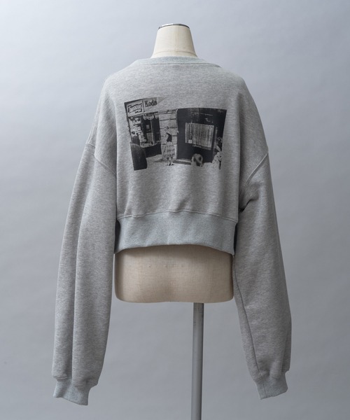 one after another NICE CLAUP（ワンアフターアナザーナイスクラップ）の「アソートショートスウェット（スウェット・レディース・イエロー/グレー/オフホワイト・FREE）」の20枚目の写真