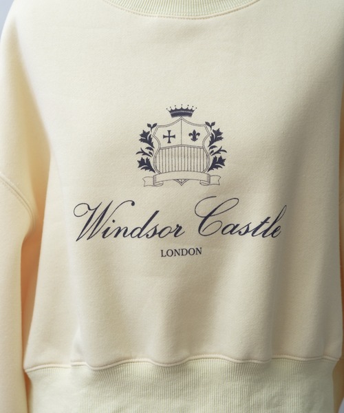 one after another NICE CLAUP（ワンアフターアナザーナイスクラップ）の「アソートショートスウェット（スウェット・レディース・イエロー/グレー/オフホワイト・FREE）」の9枚目の写真