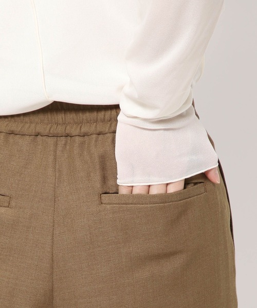 LOWRYS FARM（ローリーズファーム）の「セットスカパン　991947（その他パンツ・レディース・ブラウン/アイボリー/チャコールグレー・FREE）」の6枚目の写真