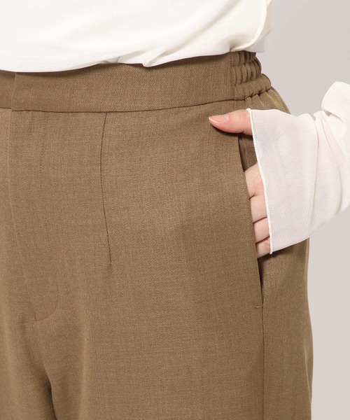 LOWRYS FARM（ローリーズファーム）の「セットスカパン　991947（その他パンツ・レディース・ブラウン/アイボリー/チャコールグレー・FREE）」の8枚目の写真