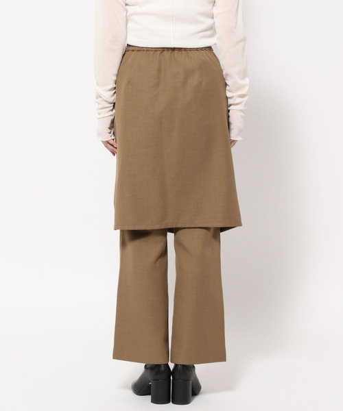 LOWRYS FARM（ローリーズファーム）の「セットスカパン　991947（その他パンツ・レディース・ブラウン/アイボリー/チャコールグレー・FREE）」の12枚目の写真