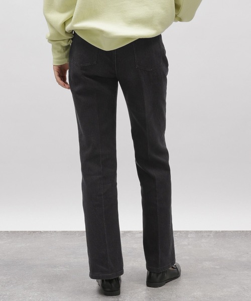 LAKOLE(ラコレ)の「フレアデニム / 102226(デニムパンツ・レディース・チャコール/アクア/ネイビー・LARGE/MEDIUM/SMALL)」の8枚目の写真