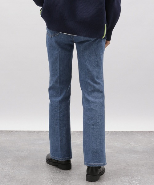 LAKOLE(ラコレ)の「フレアデニム / 102226(デニムパンツ・レディース・チャコール/アクア/ネイビー・LARGE/MEDIUM/SMALL)」の16枚目の写真