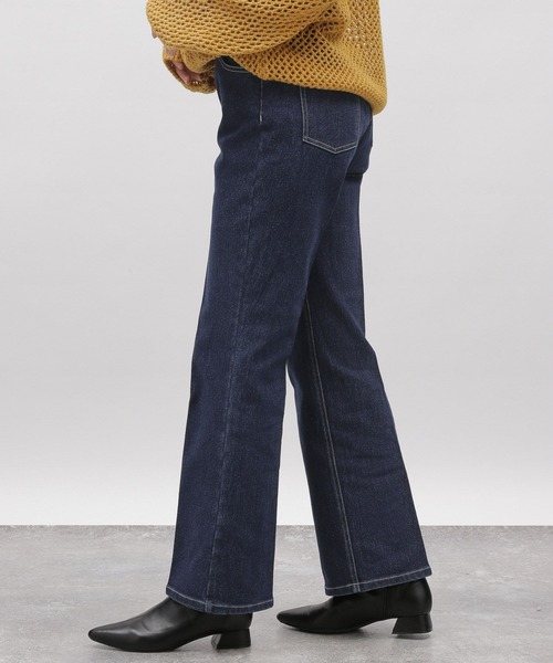 LAKOLE(ラコレ)の「フレアデニム / 102226(デニムパンツ・レディース・チャコール/アクア/ネイビー・LARGE/MEDIUM/SMALL)」の11枚目の写真