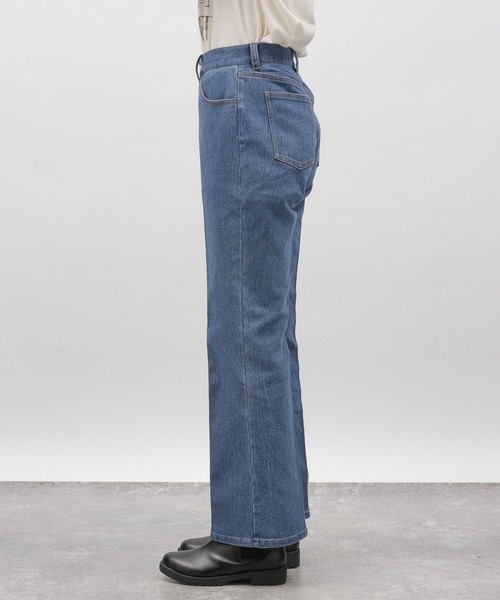LAKOLE(ラコレ)の「フレアデニム / 102226(デニムパンツ・レディース・チャコール/アクア/ネイビー・LARGE/MEDIUM/SMALL)」の18枚目の写真