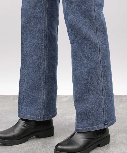 LAKOLE(ラコレ)の「フレアデニム / 102226(デニムパンツ・レディース・チャコール/アクア/ネイビー・LARGE/MEDIUM/SMALL)」の22枚目の写真