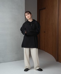 lawgy | string hood rib tops / ストリングフードリブトップス(Tシャツ/カットソー)