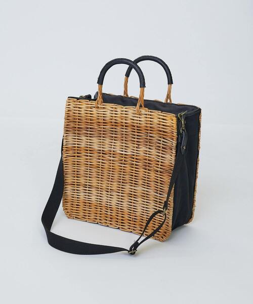 LOISIR（ロワズィール）の「【2WAY】異素材コンビスクエア