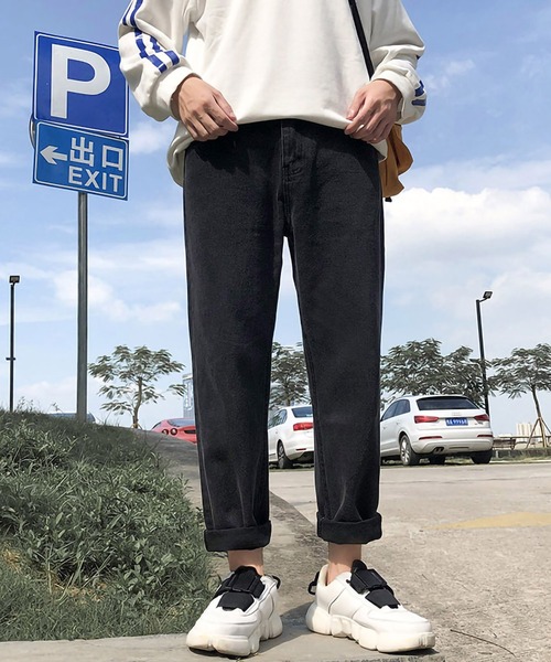 ARCADE(アーケード)の「アンクル デニムパンツ ジーンズ -ARCADE Limited Line-(デニムパンツ・メンズ・ブラック/ライトブルー/ブルー・XL/L/M)」の2枚目の写真