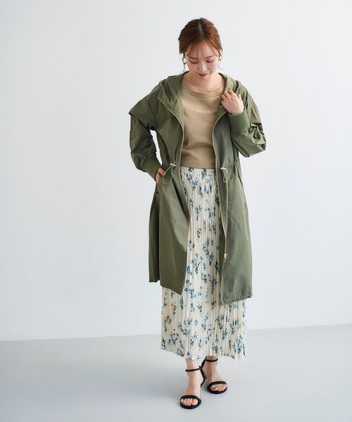 le.coeur blanc（ルクールブラン）の「BOUQUETロゴ7分袖T（Tシャツ/カットソー・レディース・ベージュ/オフホワイト・38）」の16枚目の写真