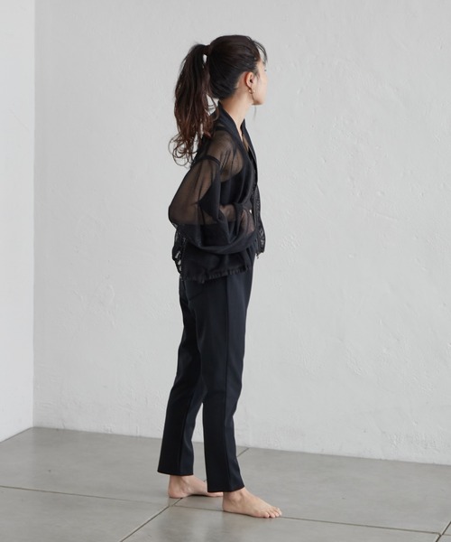 Franklin Climbing（フランクリンクライミング）の「【Retreat】メッシュブルゾン《速乾・通気性・軽量》（ブルゾン・レディース・ホワイト/ブラック・ONE SIZE）」の9枚目の写真