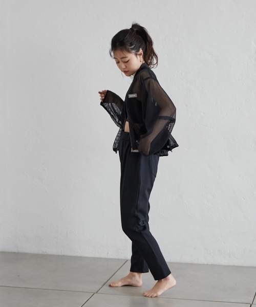 Franklin Climbing（フランクリンクライミング）の「【Retreat】メッシュブルゾン《速乾・通気性・軽量》（ブルゾン・レディース・ホワイト/ブラック・ONE SIZE）」の11枚目の写真