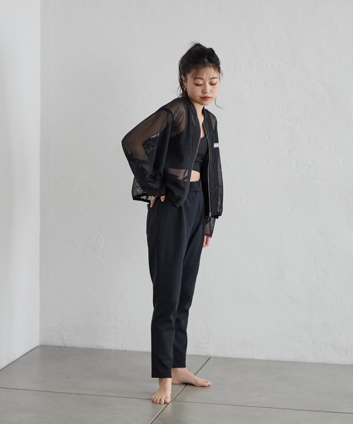 Franklin Climbing（フランクリンクライミング）の「【Retreat】メッシュブルゾン《速乾・通気性・軽量》（ブルゾン・レディース・ホワイト/ブラック・ONE SIZE）」の13枚目の写真