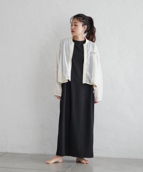 Franklin Climbing（フランクリンクライミング）の「【Retreat】メッシュブルゾン《速乾・通気性・軽量》（ブルゾン・レディース・ホワイト/ブラック・ONE SIZE）」の19枚目の写真