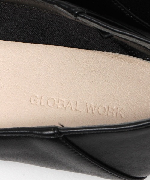 GLOBAL WORK（グローバルワーク）の「らくっションソールパンプス/996322（パンプス・レディース・ブラック/アイボリー/シルバー/ベージュ・LARGE/MEDIUM）」の5枚目の写真