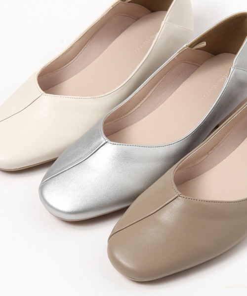 GLOBAL WORK（グローバルワーク）の「らくっションソールパンプス/996322（パンプス・レディース・ブラック/アイボリー/シルバー/ベージュ・LARGE/MEDIUM）」の6枚目の写真