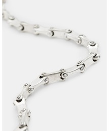 ALLSAINTS（オールセインツ）の「BIKER CHAIN CARABINER NECKLACE 