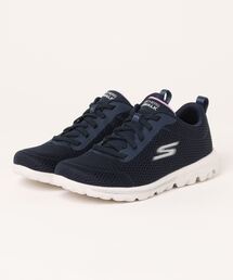 【SKECHERS】スケッチャーズ GO WALK TRAVEL - FUN JOURNEY（ゴーウォーク　トラベル - ファン　ジャーニー）124985　バンジーレーススニーカー