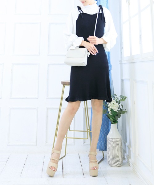 attagirl（アタガール）の「ハイヒールストラップサンダル（サンダル・レディース・ブラック/アイボリー/ベージュ・M/S/LL/L）」の6枚目の写真