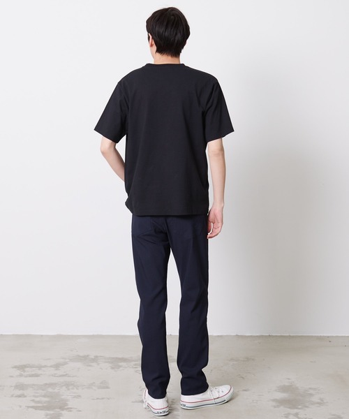 Arnold Palmer（アーノルドパーマー）の「スターモチーフ シェア Tシャツ（Tシャツ/カットソー・レディース・ブラック/ホワイト/ライトベージュ・LL/L/M/S/XS）」の5枚目の写真