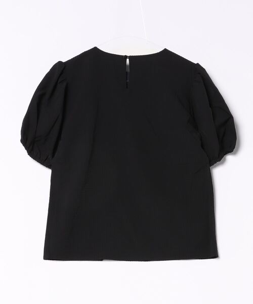 mimi toujours(ミミトゥジュール)の「シアー ギンガム パフスリーブトップス mimi toujours×nono(シャツ/ブラウス・レディース・ブラック/ホワイト・M)」の7枚目の写真