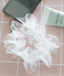 tiny tiny | チュールハンドストラップ[tiny tiny(ティニーティニー)](スマホグッズ)