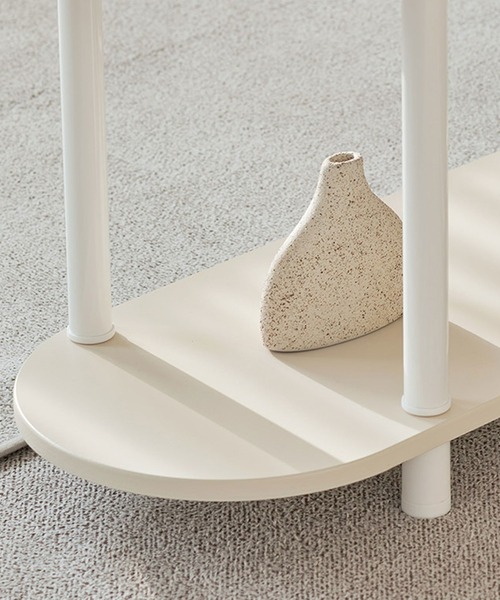 iellio（イエリオ）の「Roomnhome　モノ組立式棚【2段】（家具・レディース・ホワイト/ベージュ・F）」の6枚目の写真