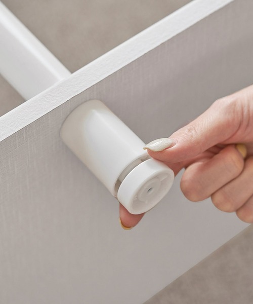 iellio（イエリオ）の「Roomnhome　モノ組立式棚【2段】（家具・レディース・ホワイト/ベージュ・F）」の9枚目の写真