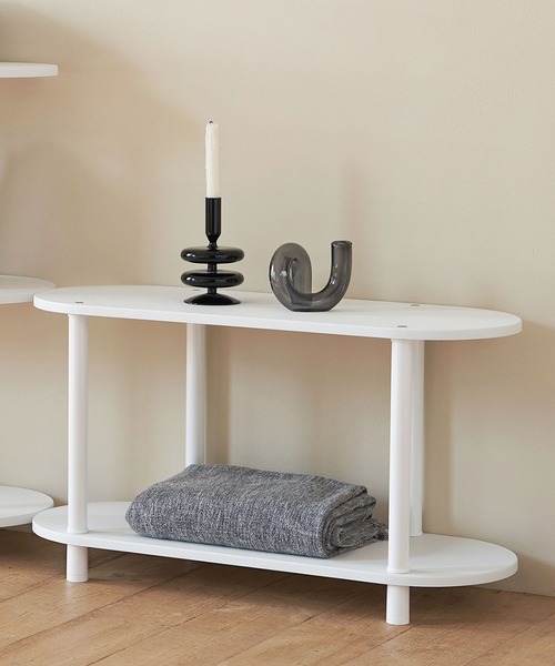 iellio（イエリオ）の「Roomnhome　モノ組立式棚【2段】（家具・レディース・ホワイト/ベージュ・F）」の11枚目の写真