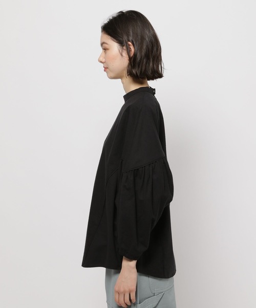 niko and（ニコアンド）の「シルクネップドルマンブラウス