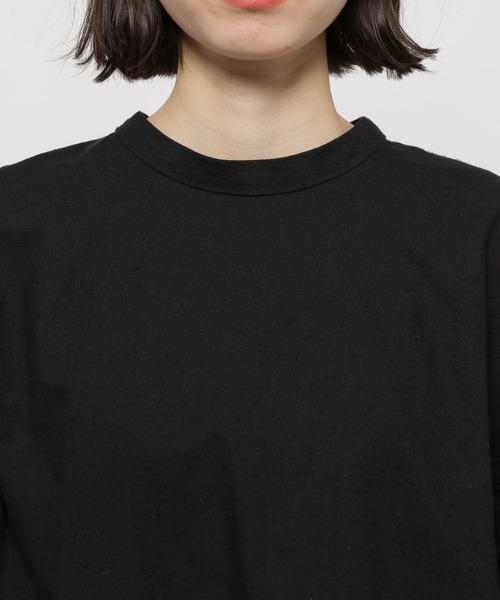 niko and...（ニコアンド）の「シルクネップドルマンブラウス（シャツ/ブラウス・レディース・ブラック/アイボリー・FREE）」の12枚目の写真