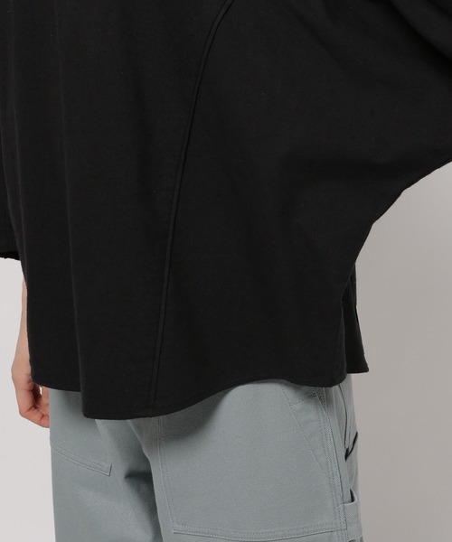 niko and...（ニコアンド）の「シルクネップドルマンブラウス（シャツ/ブラウス・レディース・ブラック/アイボリー・FREE）」の15枚目の写真