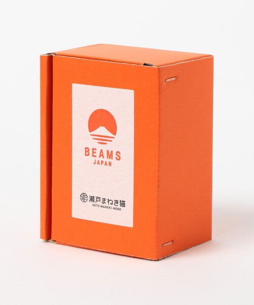 BEAMS JAPAN（ビームス　ジャパン）の「中外陶園 / 別注 まねき猫 右手 3号（インテリア雑貨・メンズ・ネイビー/ゴールド/オレンジ・ONE SIZE）」の20枚目の写真