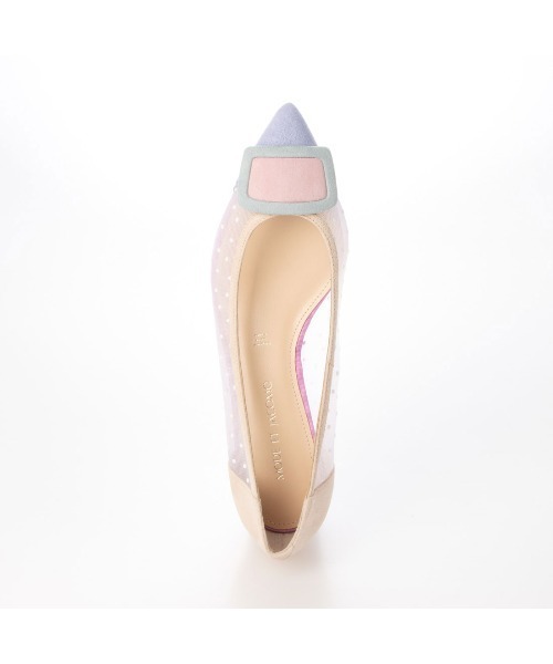 Mode et Jacomo（モードエジャコモ）の「バックルチュールパンプス（パンプス・レディース・ブラック/レインボー/ゴールド/グレー・24cm/23.5cm/23cm/22.5cm/24.5cm/22cm）」の8枚目の写真