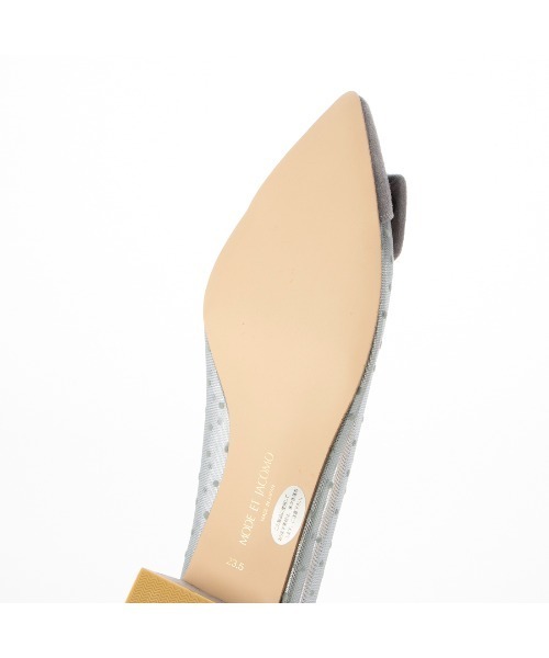 Mode et Jacomo（モードエジャコモ）の「バックルチュールパンプス（パンプス・レディース・ブラック/レインボー/ゴールド/グレー・24cm/23.5cm/23cm/22.5cm/24.5cm/22cm）」の14枚目の写真