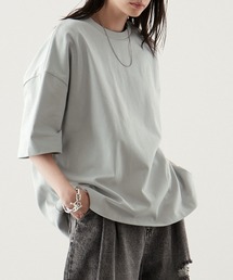 【Alfred Alex】‘Super Heavyweight 13.4oz-380g Cotton’ オーバーサイズショートスリーブTシャツ