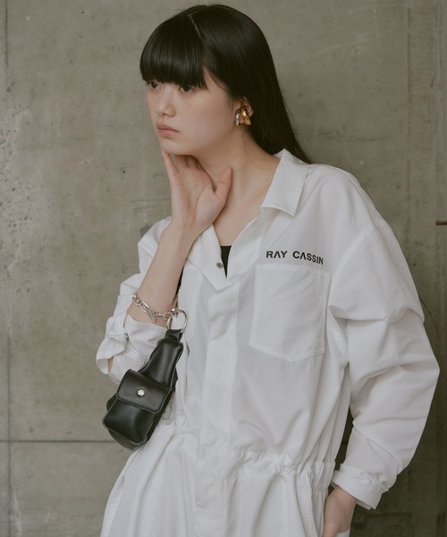 RAY CASSIN（レイカズン）の「ジャンプスーツ（サロペット/オーバーオール・レディース・ホワイト・FREE）」の11枚目の写真