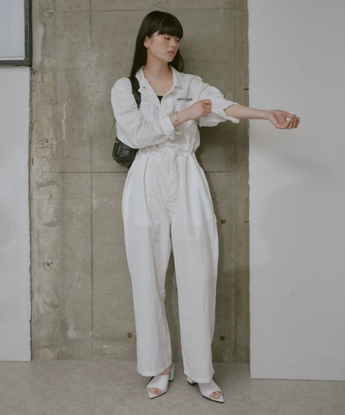 RAY CASSIN（レイカズン）の「ジャンプスーツ（サロペット/オーバーオール・レディース・ホワイト・FREE）」の13枚目の写真