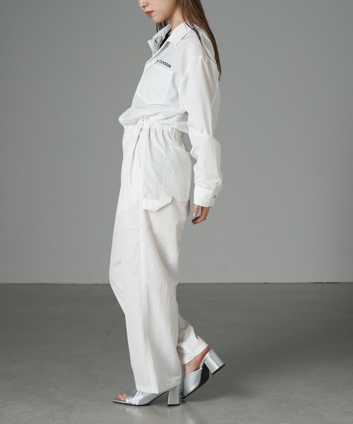 RAY CASSIN（レイカズン）の「ジャンプスーツ（サロペット/オーバーオール・レディース・ホワイト・FREE）」の20枚目の写真