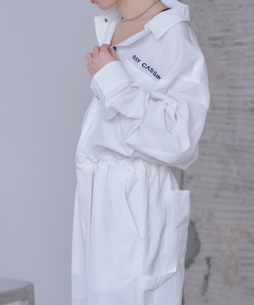 RAY CASSIN（レイカズン）の「ジャンプスーツ（サロペット/オーバーオール・レディース・ホワイト・FREE）」の7枚目の写真