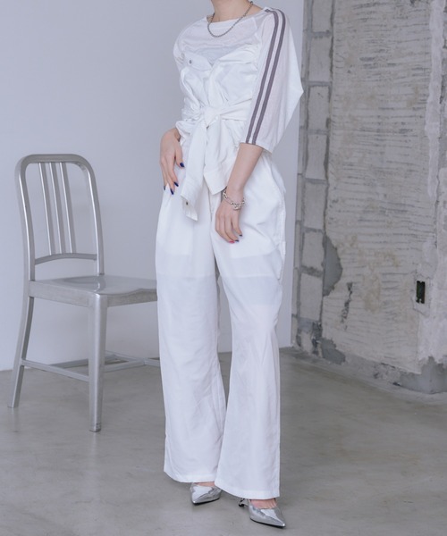 RAY CASSIN（レイカズン）の「ジャンプスーツ（サロペット/オーバーオール・レディース・ホワイト・FREE）」の16枚目の写真