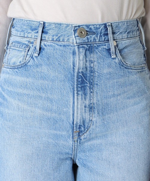 upper hights ワイドストレートデニムパンツ　THE NIECE upper hights / THE NIECE ハイライズ ワイド ストレート デニム