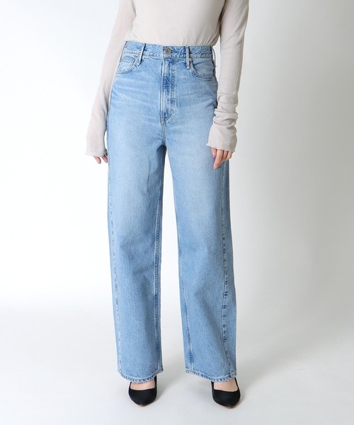 ワイドストレートパンツ THE NIECE【upper hights/アッパーハイツ】（デニムパンツ）｜upperhights（アッパーハイツ）
