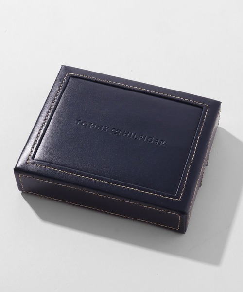 TOMMY HILFIGER(トミーヒルフィガー)の「【TOMMY HILFIGER/トミーヒルフィガー】レザーコンパクトウォレット(財布・メンズ・ブラック・FREE)」の8枚目の写真