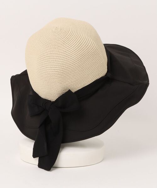 aimoha（アイモハ）の「【Aimoha】帽子（ハット・レディース・ブラック/ベージュ/ホワイト・FREE）」の4枚目の写真
