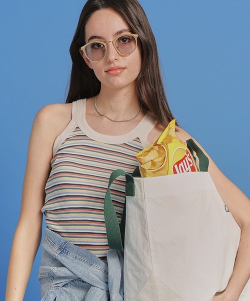 MILLER（ミラー）の「【MILLER】パネルリブアスレチックタンク（タンクトップ・レディース・ホワイト/ブラック/オフホワイト/その他1・FREE）」の4枚目の写真